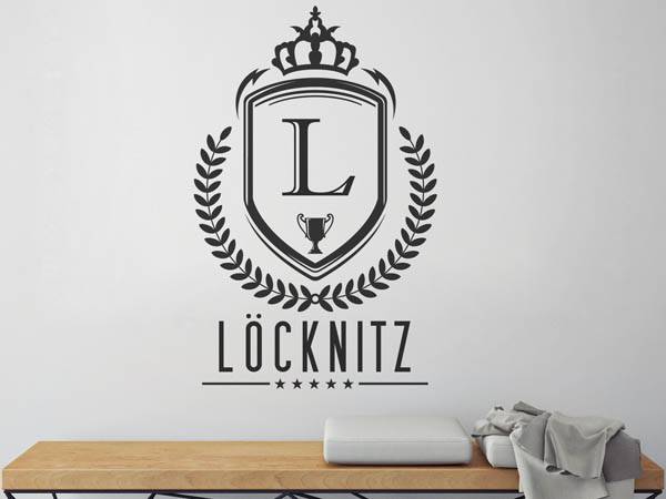 Wandtattoo Löcknitz Wappen