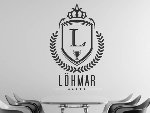 Wandtattoo Löhmar Wappen