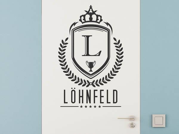 Wandtattoo Löhnfeld Wappen