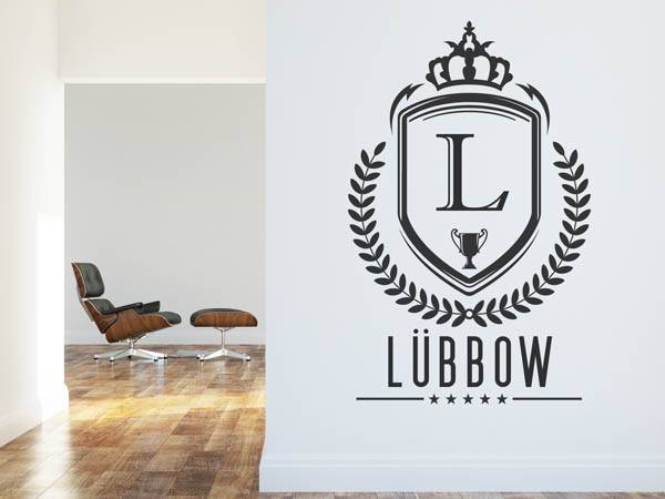 Wandtattoo Lübbow Wappen
