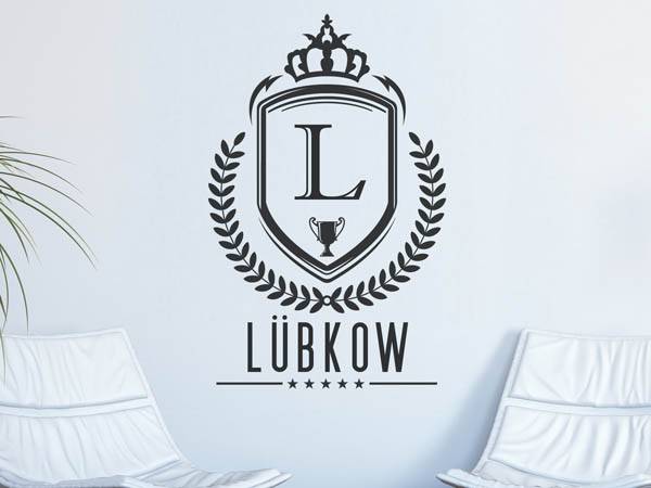 Wandtattoo Lübkow Wappen