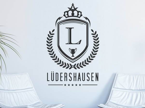 Wandtattoo Lüdershausen Wappen