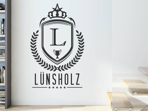 Wandtattoo Lünsholz Wappen