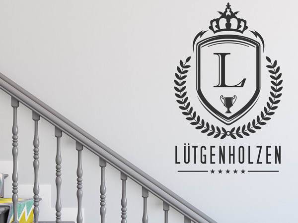 Wandtattoo Lütgenholzen Wappen