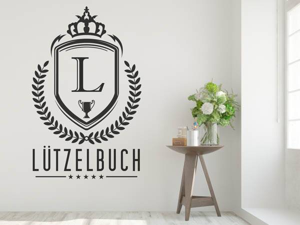 Wandtattoo Lützelbuch Wappen