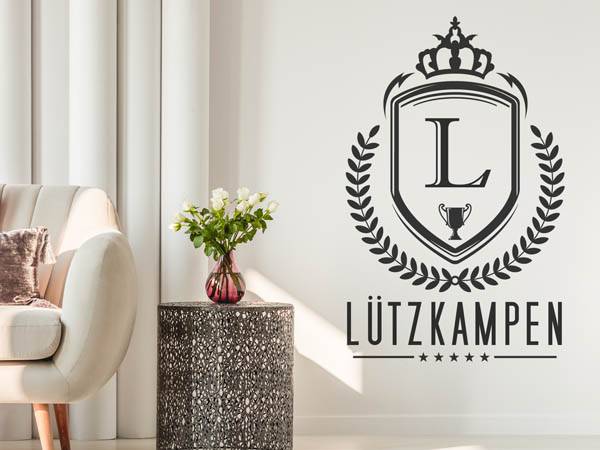 Wandtattoo Lützkampen Wappen