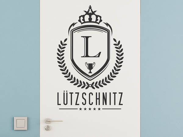 Wandtattoo Lützschnitz Wappen