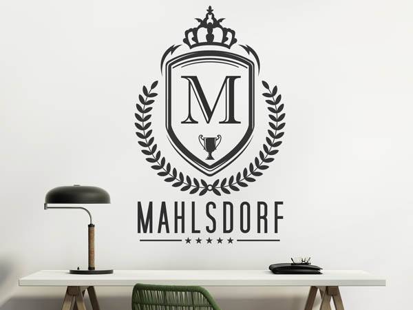 Wandtattoo Mahlsdorf Wappen