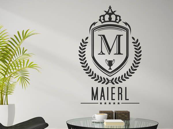 Wandtattoo Maierl Wappen