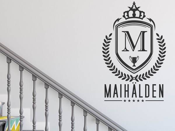 Wandtattoo Maihälden Wappen