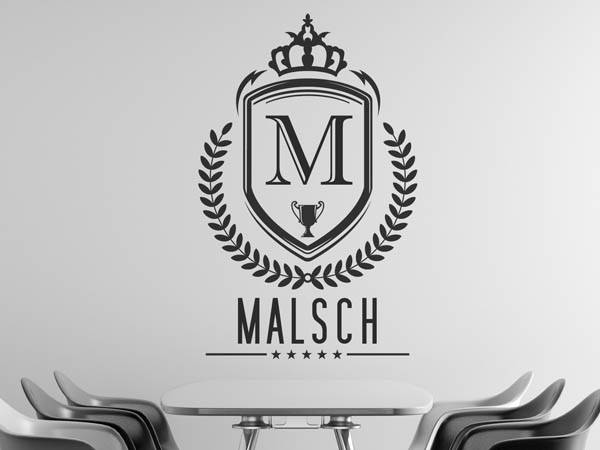 Wandtattoo Malsch Wappen