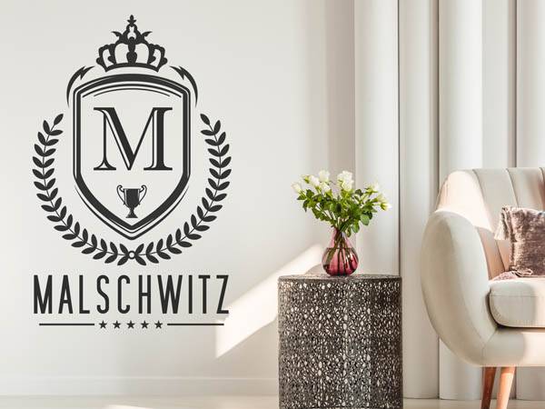 Wandtattoo Malschwitz Wappen