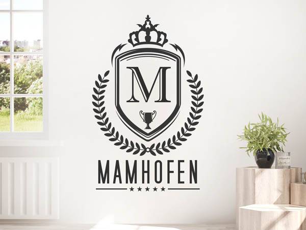 Wandtattoo Mamhofen Wappen
