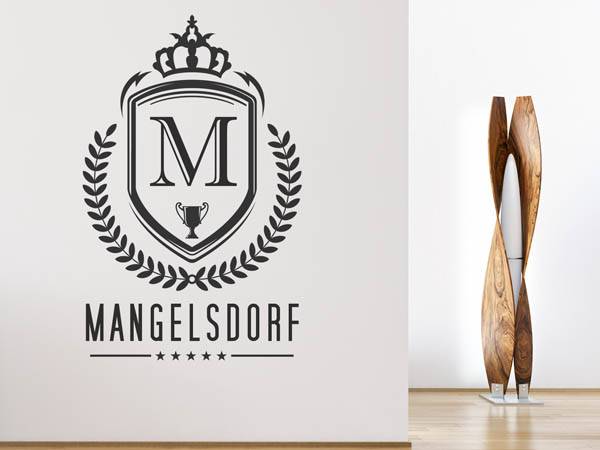 Wandtattoo Mangelsdorf Wappen