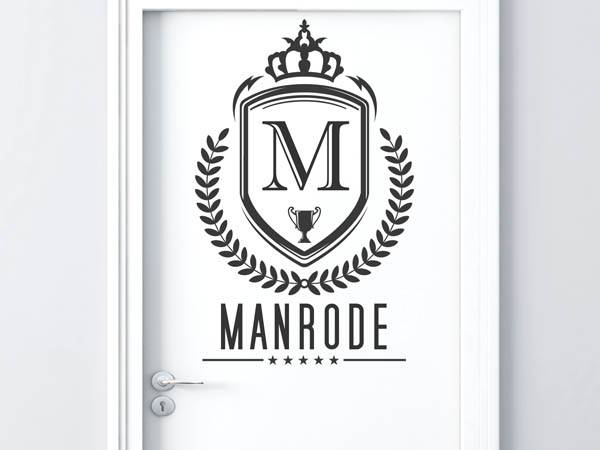 Wandtattoo Manrode Wappen