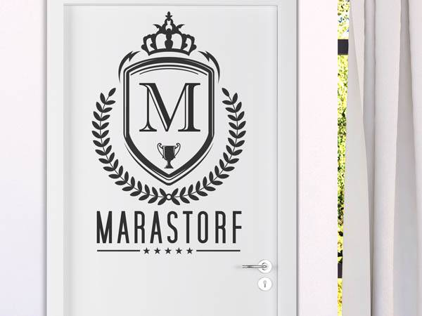 Wandtattoo Marastorf Wappen