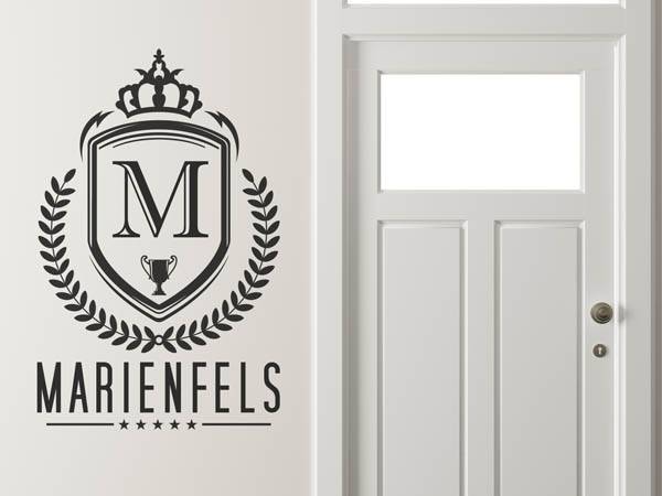 Wandtattoo Marienfels Wappen