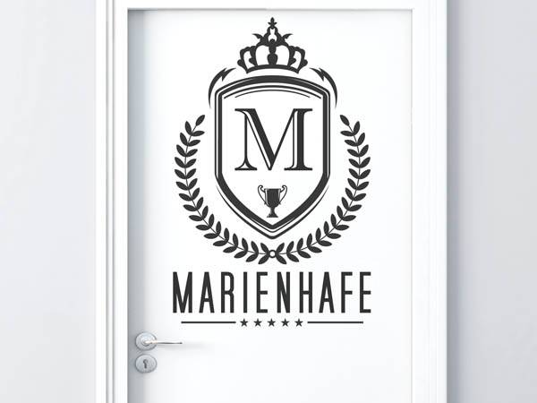 Wandtattoo Marienhafe Wappen