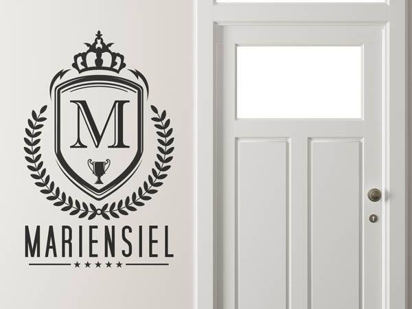 Wandtattoo Mariensiel Wappen