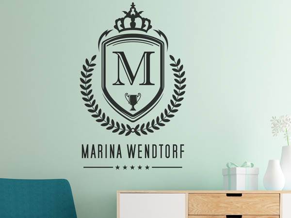 Wandtattoo Marina Wendtorf Wappen