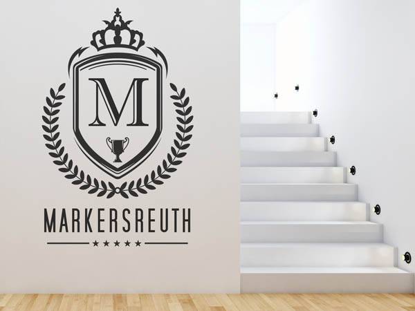 Wandtattoo Markersreuth Wappen