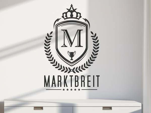 Wandtattoo Marktbreit Wappen