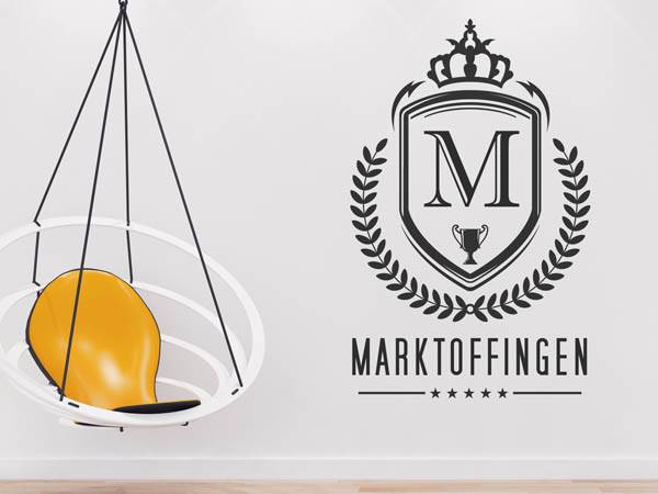 Wandtattoo Marktoffingen Wappen