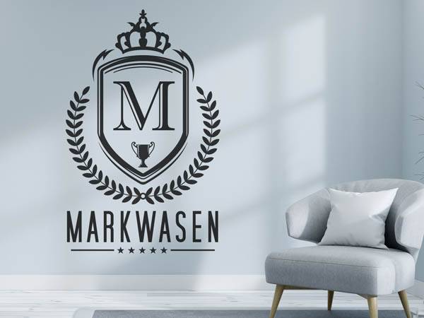 Wandtattoo Markwasen Wappen