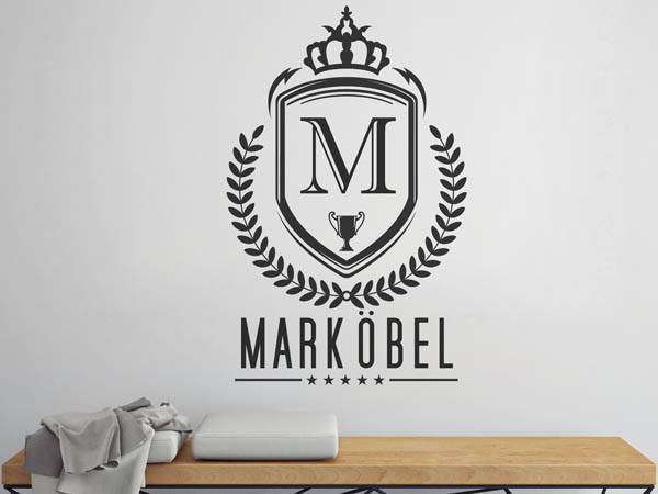 Wandtattoo Marköbel Wappen