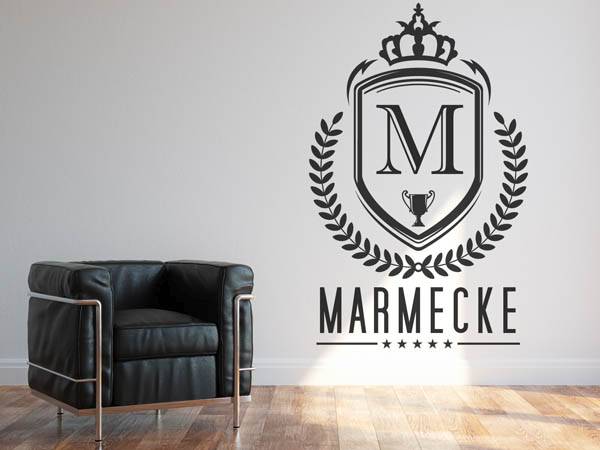 Wandtattoo Marmecke Wappen