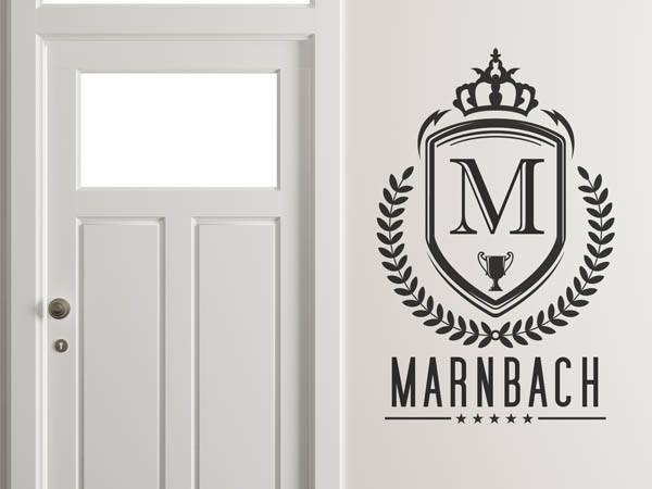 Wandtattoo Marnbach Wappen