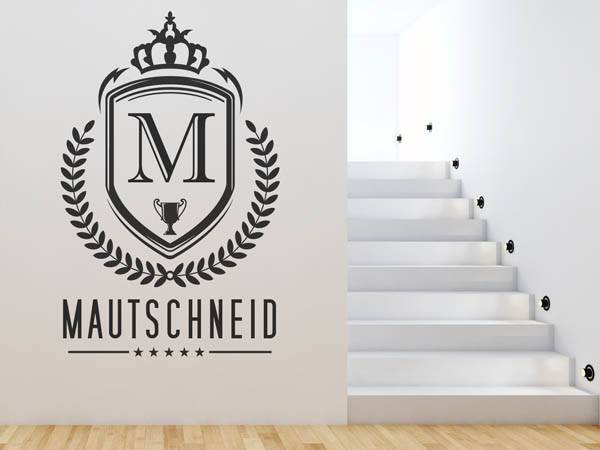 Wandtattoo Mautschneid Wappen