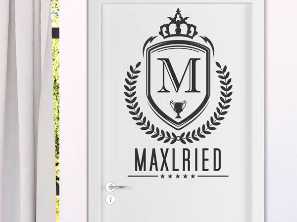 Wandtattoo Maxlried Wappen