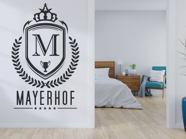 Wandtattoo Mayerhof Wappen