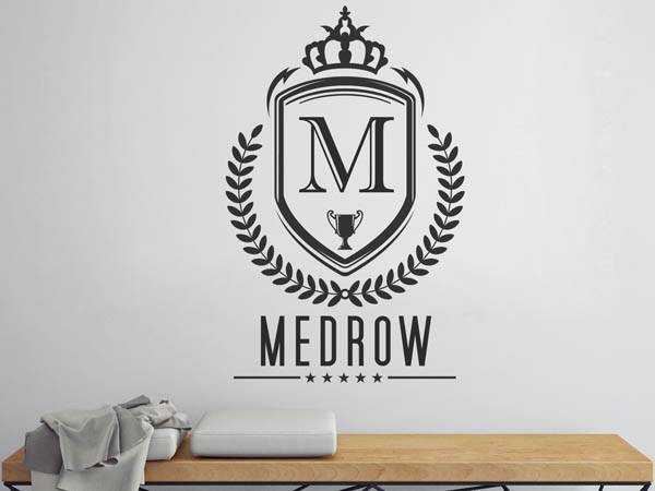 Wandtattoo Medrow Wappen