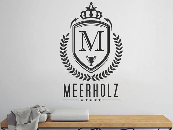 Wandtattoo Meerholz Wappen