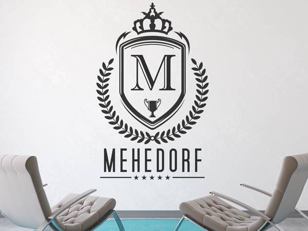 Wandtattoo Mehedorf Wappen