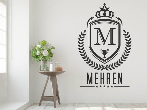 Wandtattoo Mehren Wappen