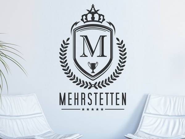 Wandtattoo Mehrstetten Wappen