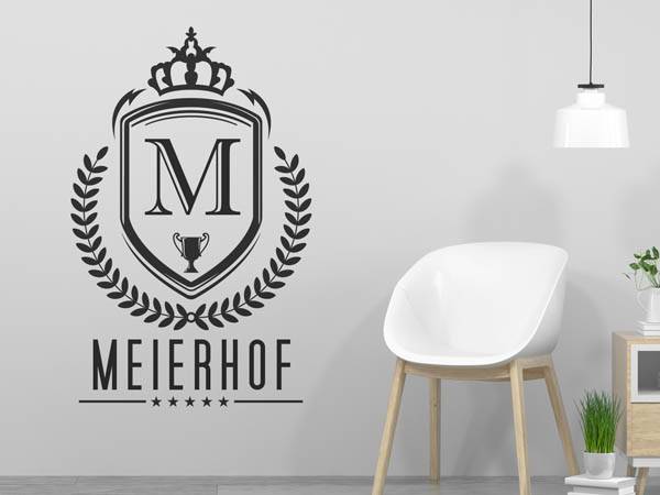 Wandtattoo Meierhof Wappen