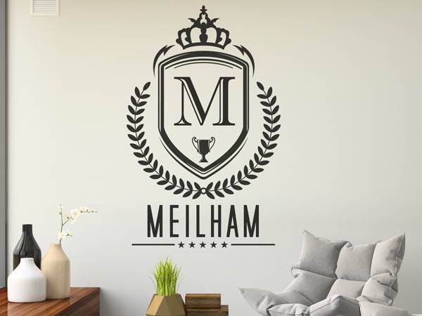 Wandtattoo Meilham Wappen