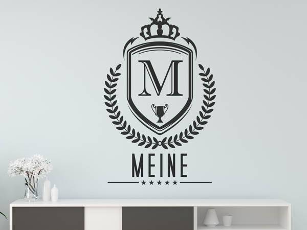 Wandtattoo Meine Wappen
