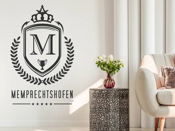 Wandtattoo Memprechtshofen Wappen