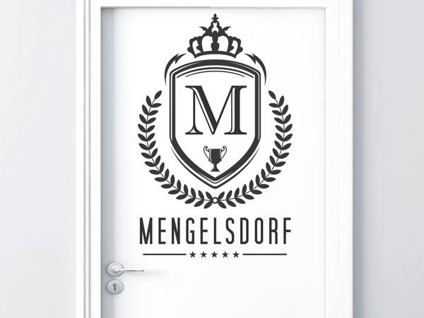 Wandtattoo Mengelsdorf Wappen