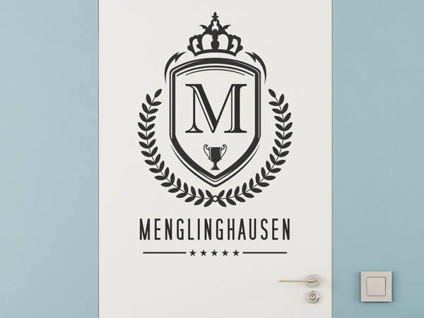 Wandtattoo Menglinghausen Wappen