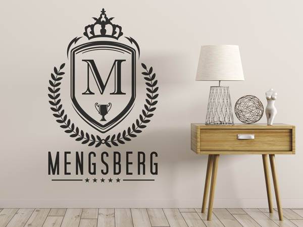 Wandtattoo Mengsberg Wappen