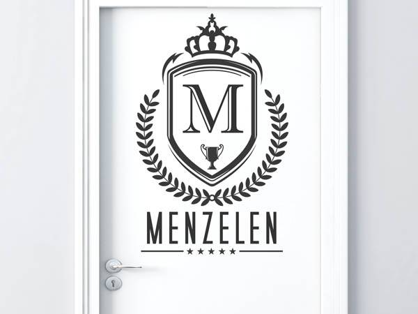 Wandtattoo Menzelen Wappen