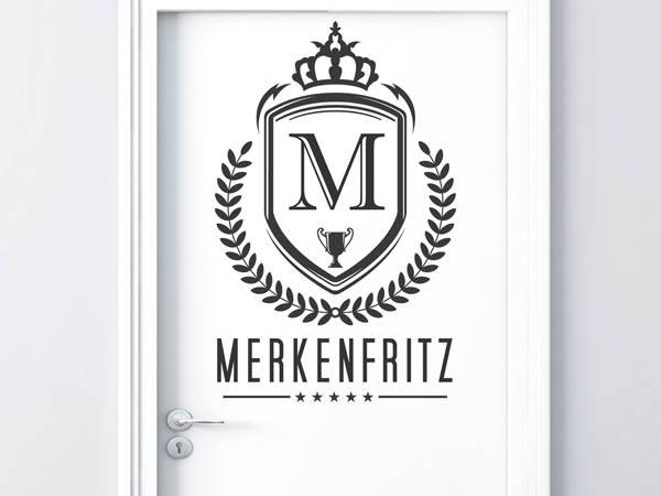 Wandtattoo Merkenfritz Wappen