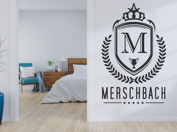 Wandtattoo Merschbach Wappen