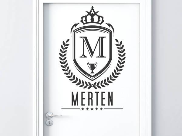 Wandtattoo Merten Wappen